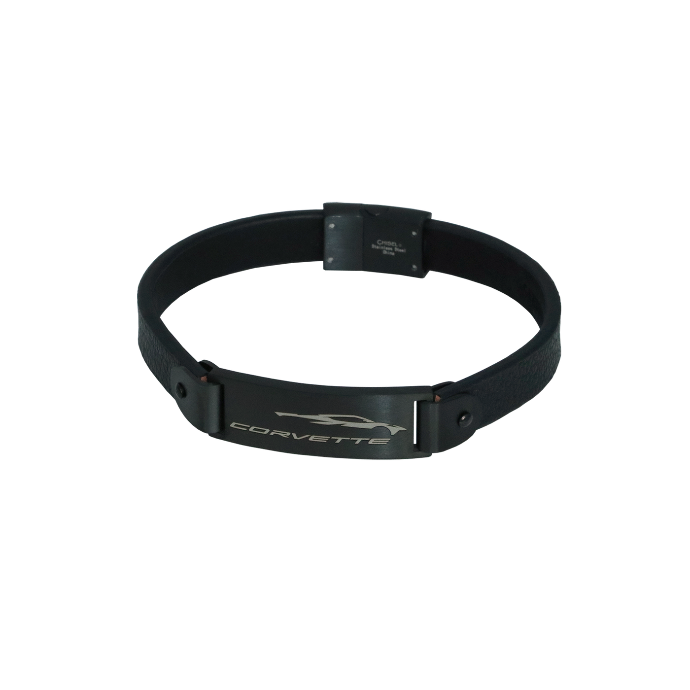 C8 Corvette Profile Leather Bracelet