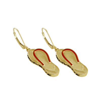 C8 Corvette Flip Flop Earrings