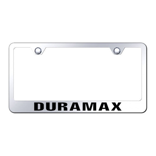 Duramax Stainless Steel Frame - Laser Etched Mirrored