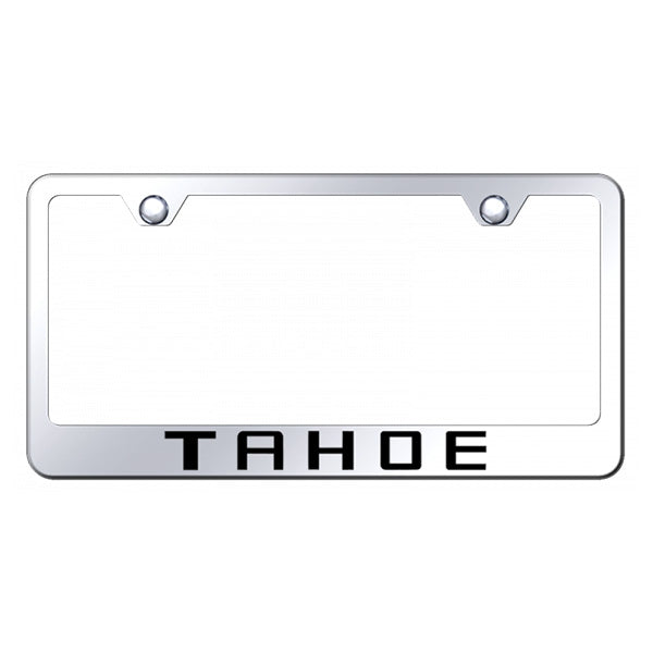 Tahoe Stainless Steel Frame - Laser Etched Mirrored