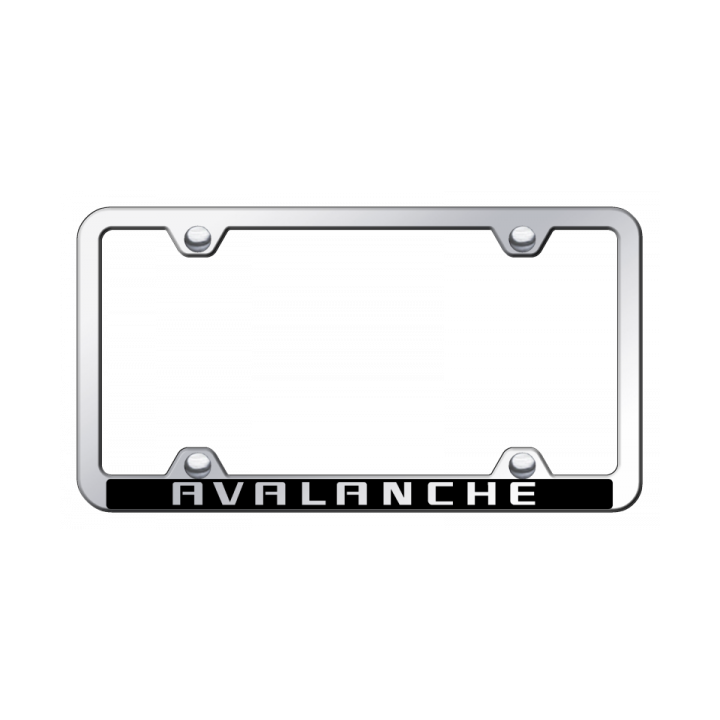 Avalanche Wide Body ABS Frame - Laser Etched Mirrored