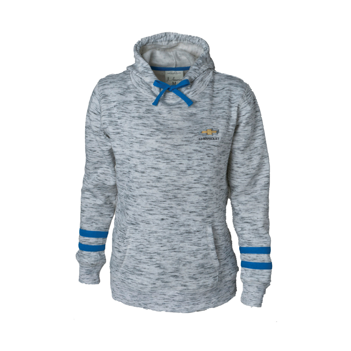 Chevrolet Gold Bowtie Melange Fleece Scuba Hoodie