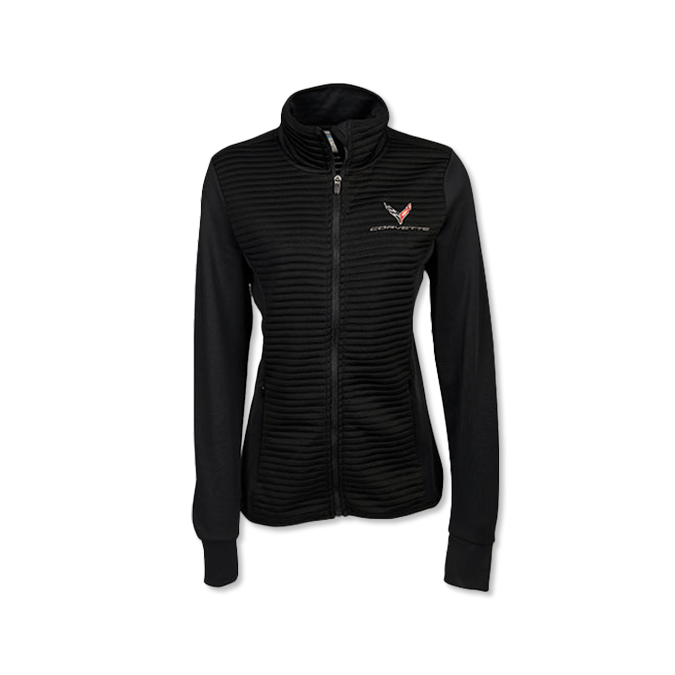 Corvette C8 Women's Double Knit Jacket