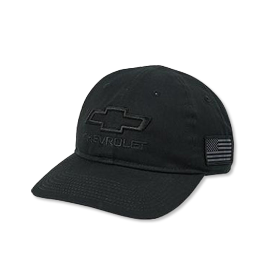 Chevrolet Bowtie Tactical Hat With Flag