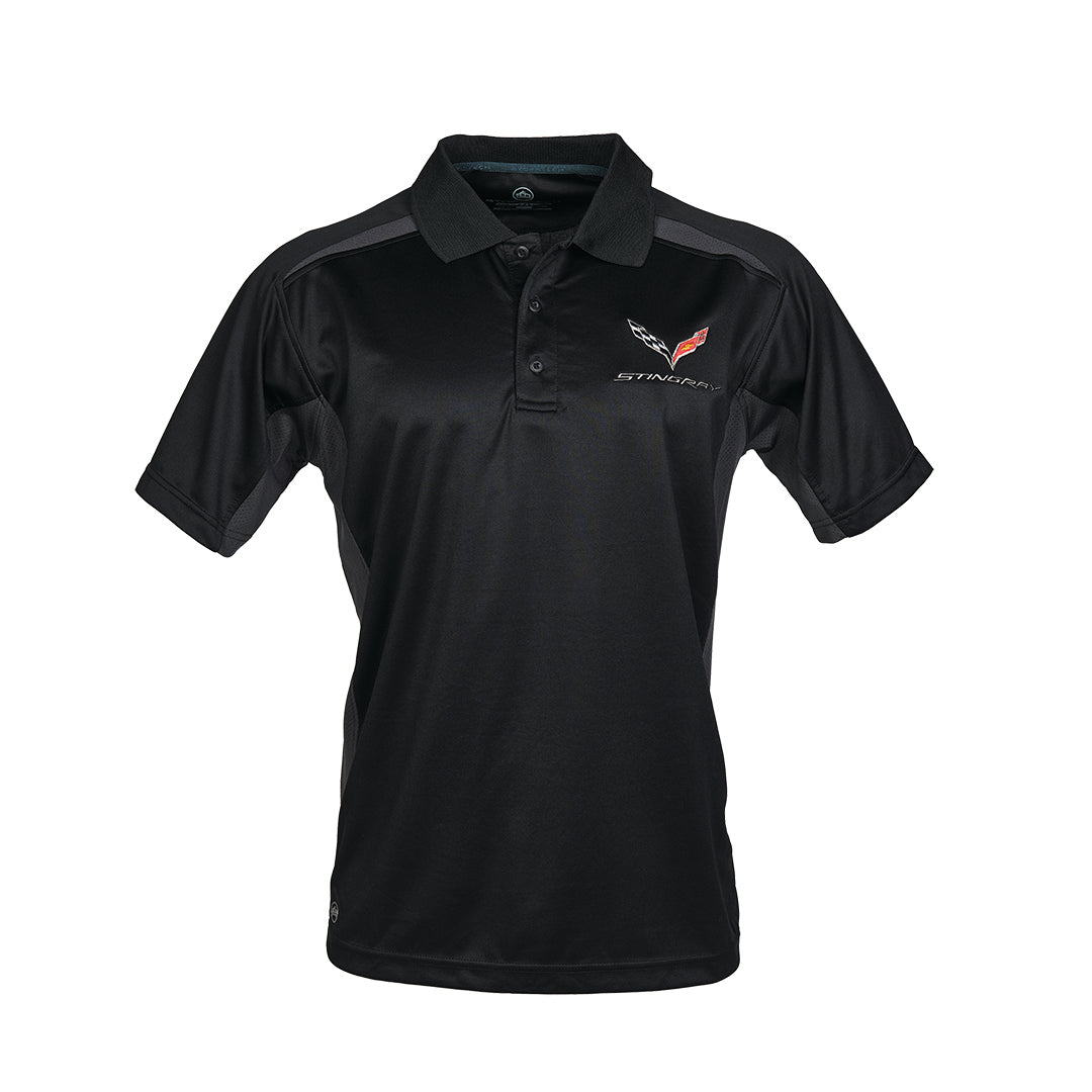 Men's C7 Corvette Stingray Match Tech Polo