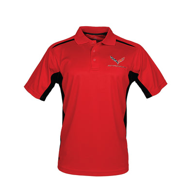 Men's C7 Corvette Stingray Match Tech Polo