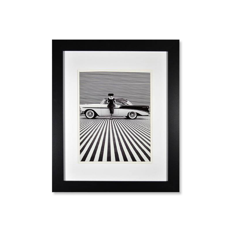 Framed Historic Bel Air 1956 Sport Coupe Print