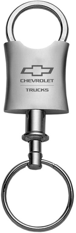 Chevrolet Curved Ring Top Keychain