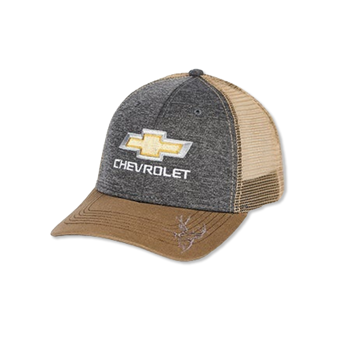 Chevrolet Gold Bowtie Dri Duck Trucker Hat