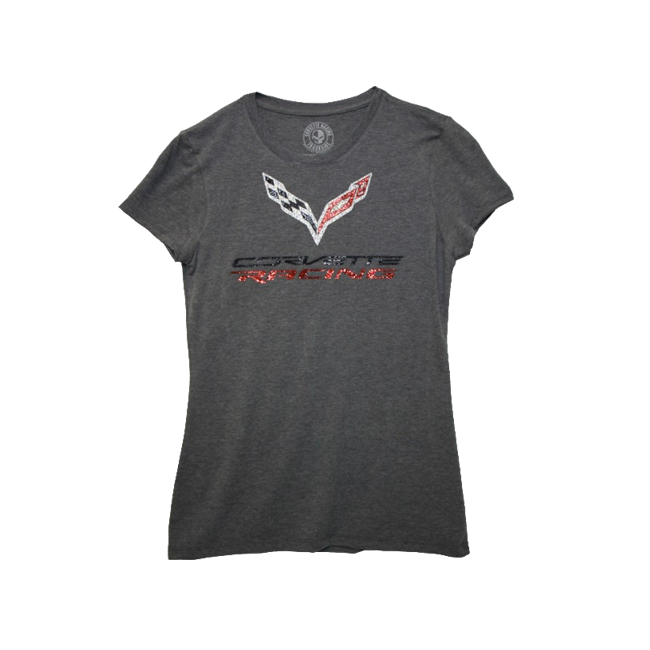 Women's Corvette Racing Bling T-Shirt