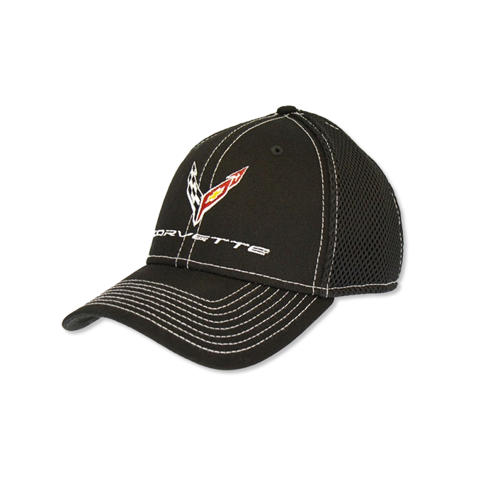 C8 Corvette New Era Stretch-Mesh Hat