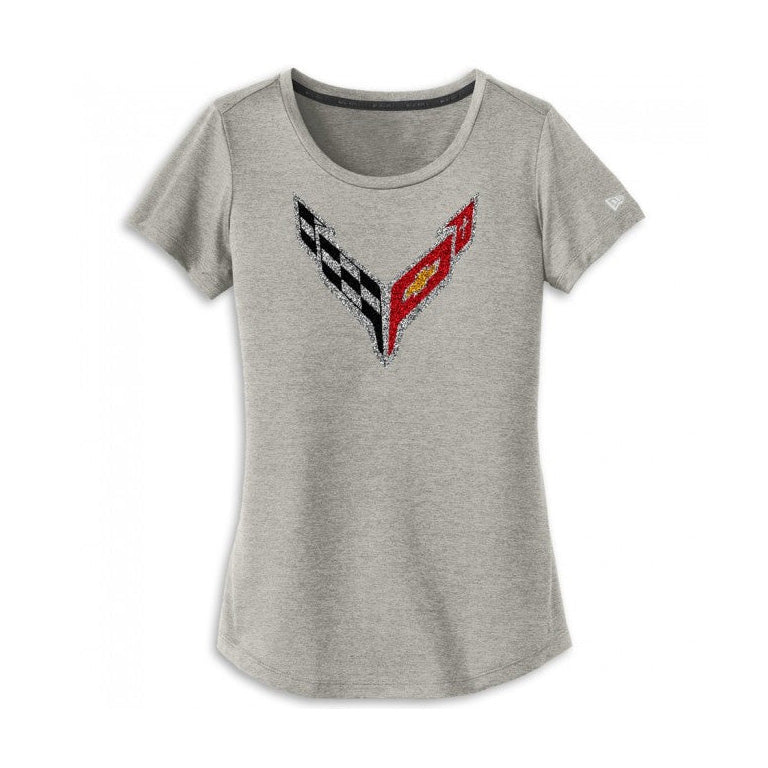 Corvette C8 Women's Bling Style T-Shirt