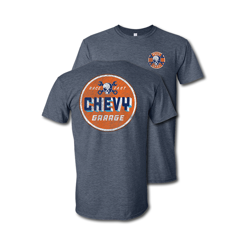 Chevy Garage Race Fast T-Shirt