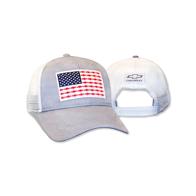 Chevy American Flag Mesh Hat