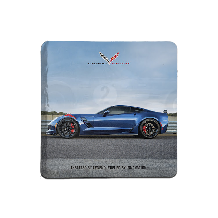 Corvette Grand Sport Inspired Stone Tile Coaster