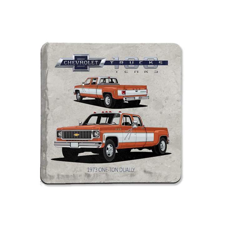 Chevy Trucks 100 Stone Coaster (1973 One-Ton Dually)
